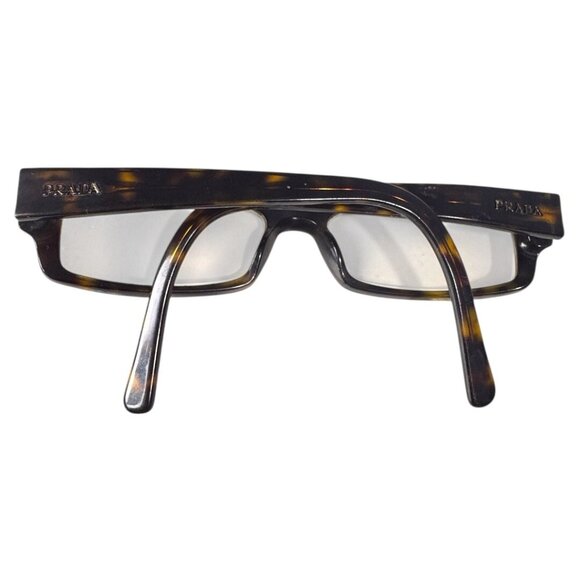 PRADA‎ VPR19L 2AU-1O1 Brown Havana Eyeglasses Frames Only Italy 52 [] 16 - Picture 3 of 5